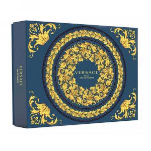 Versace Eros zestaw - woda toaletowa 100 ml + woda toaletowa 10 ml + kosmetyczka