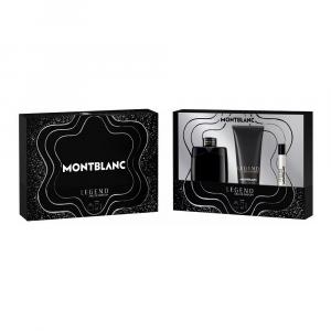 Montblanc Legend Eau de Parfum zestaw - woda perfumowana 100 ml + woda perfumowana 7,5 ml + żel pod prysznic 100 ml