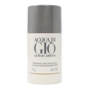 Giorgio Armani Acqua di Gio pour Homme DEO sztyft 75g bezalkohol.