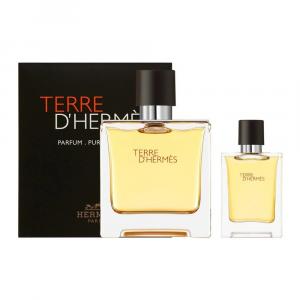 Hermes Terre d\'Hermes zestaw - perfumy 75 ml + perfumy 12,5 ml