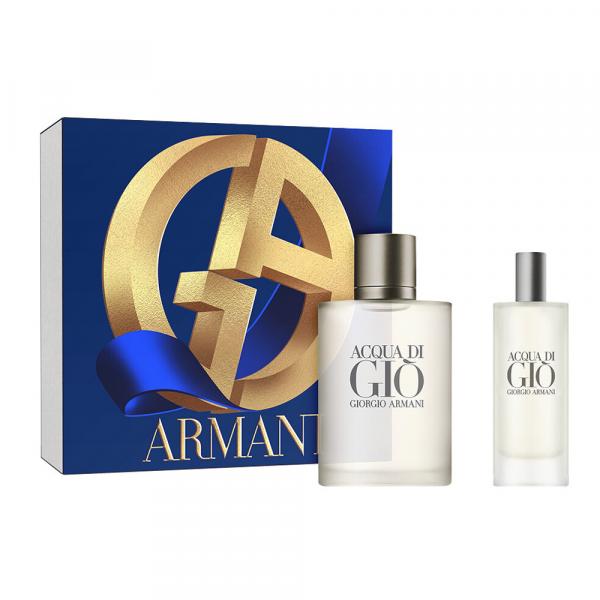 Giorgio Armani Acqua di Gio pour Homme zestaw - woda toaletowa 50 ml + woda toaletowa 15 ml