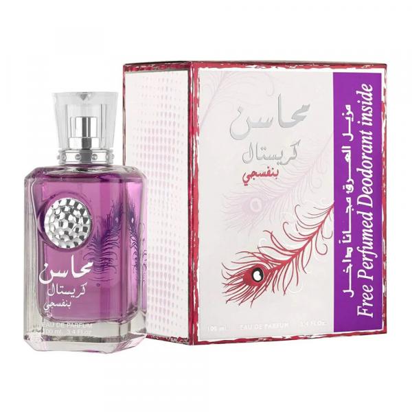 Lattafa Mahasin Crystal Violet woda perfumowana 100 ml