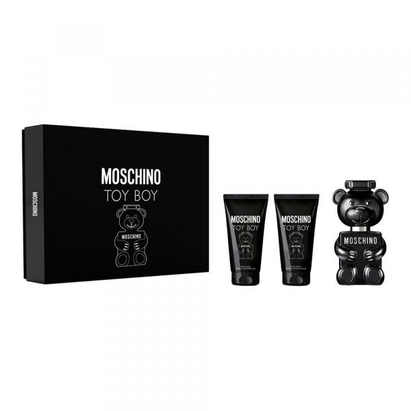 Moschino Toy Boy zestaw - woda perfumowana 50 ml + balsam po goleniu 50 ml + żel pod prysznic 50 ml