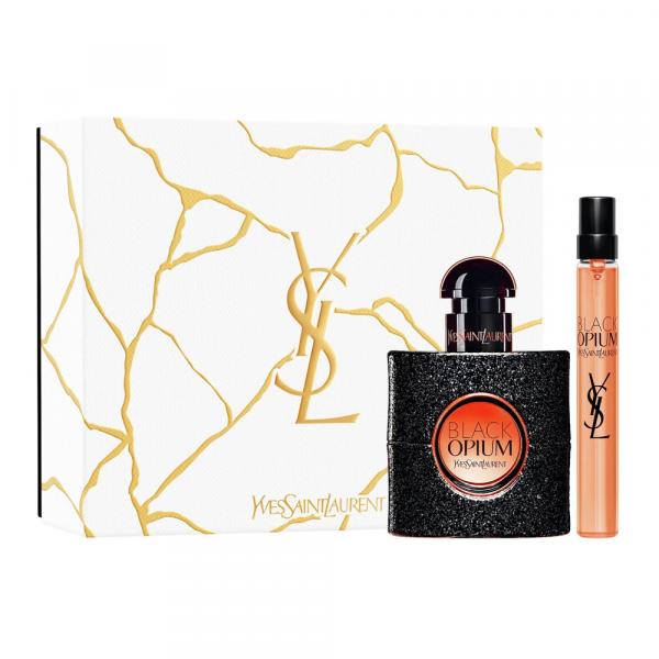 Yves Saint Laurent Black Opium zestaw - woda perfumowana 30 ml + woda perfumowana 10 ml