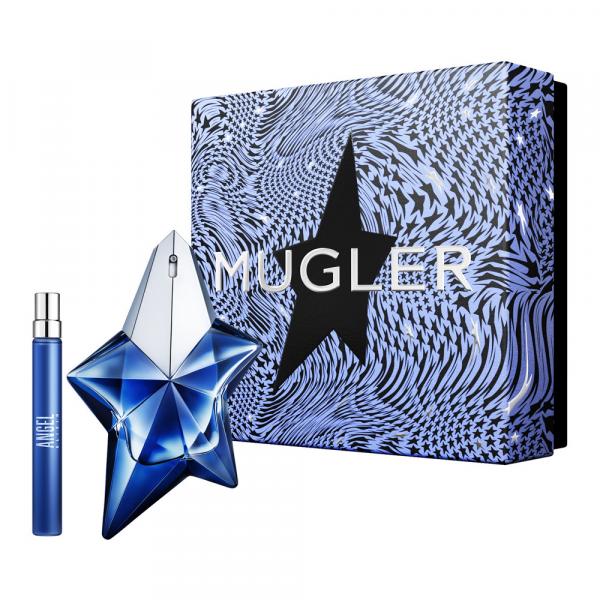 Mugler Angel Elixir zestaw - woda perfumowana 50 ml Refillable + woda perfumowana 10 ml Refillable