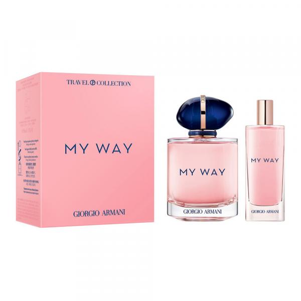 Giorgio Armani My Way zestaw - woda perfumowana 90 ml + woda perfumowana 15 ml