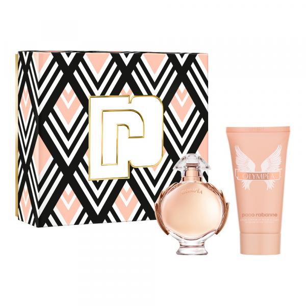 Paco Rabanne Olympea zestaw - woda perfumowana 80 ml + balsam do ciała 100 ml