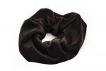 Welurowa Gumka Typu Scrunchie -Czarna