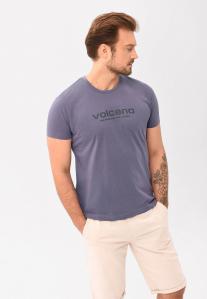 Fioletowy t-shirt T-MOOVO