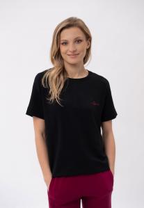 Gładki t-shirt, Comfort Fit, T-YES