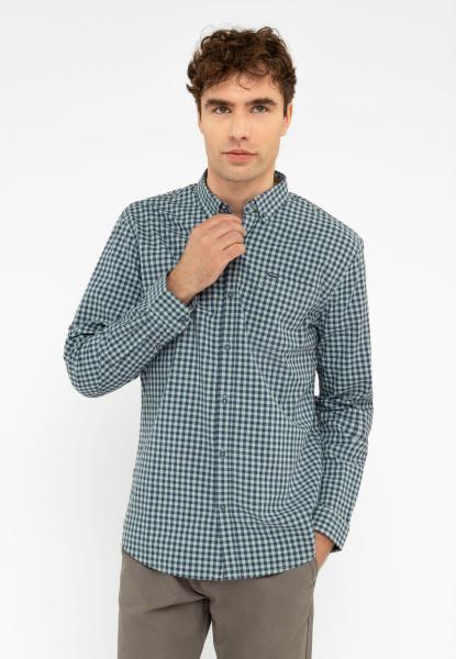 Koszula w kratę, Slim Fit, K-RENZO