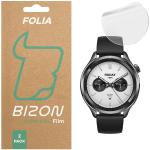 Folia hydrożelowa na ekran Bizon Glass Watch Hydrogel do Xiaomi Watch S4, 2 sztuki