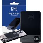 Powerbank 3mk MagSynergy z MagSafe, 1x USB-C, 1x Lightning, 10000mAh 18W, grafitowy