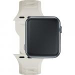 Pasek silikonowy 3mk Silicone Watch Strap do Apple Watch 38/40/41/42 mm, kremowy