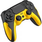 Kontroler bezprzewodowy YAXO Hornet Fury do PS4 PS3, PC, Bluetooth, żółty