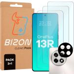 3x Szkło hartowane + szybka na aparat Bizon Glass Clear 2 Pack do OnePlus 13R