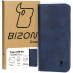 Etui z klapką Bizon Case Pocket Pro do Oppo A79 5G, granatowe