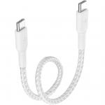 Kabel Belkin Boost Charge Braided USB-C do USB-C 15cm do Android Auto / Apple CarPlay, biały