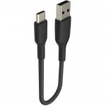 OUTLET: Kabel Belkin Boost Charge Braided do Android Auto USB-C do USB-A 15cm, czarny