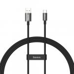 Kabel Baseus Superior Series SUPERVOOC USB-A do USB-C 65W 1m, 480Mb/s, czarny