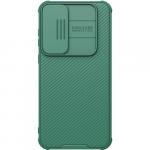 Etui Nillkin CamShield Pro do Galaxy A55 5G, ciemnozielone