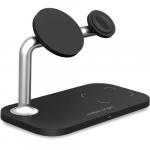 Ładowarka indukcyjna 3w1 Mobile Origin Wireless Charger 15W do iPhone/Apple Watch/AirPods, czarna