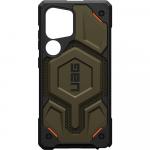 Etui pancerne Urban Armor Gear Monarch Pro Kevlar Magnet do Galaxy S25 Ultra, zielone z kevlarem