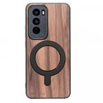 Drewniane etui do Oppo Reno 12, Bewood Orzech Amerykański MagSafe