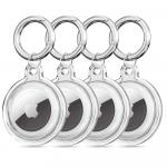 Etui Tech-Protect Icon 4-pack do Apple AirTag, przezroczyste