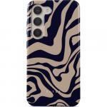 Etui Burga Vigilant Tough do Galaxy S23, beżowo-granatowe