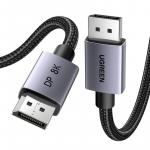Kabel DisplayPort 1.4 Ugreen DP120, 8K/60Hz oplot 2m, czarno-szary