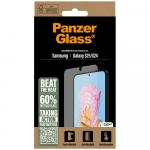 Szkło hartowane z filtrem niebieskiego światła, termoprzewodzące PanzerGlass All-In-One Ultra-Wide-Fit do Galaxy S25, przezroczyste