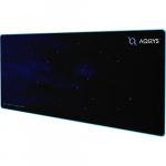 Podkładka gamingowa pod myszkę, AQIRYS PARSEC Extra Large 900 x 400 cm, granatowa, gwieździsta