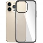 Etui antybakteryjne PanzerGlass ClearCase do iPhone 14 Pro Max, przezroczysto-czarne