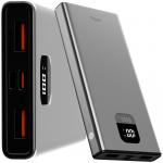 Powerbank Allity APB-100 22.5W 10000 mAh 1x USB-C PD / 2x USB-A QC, szary