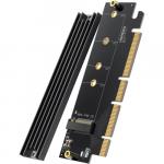 Ugreen karta rozszerzeń, adapter PCIe 4.0 x16 do M.2 NVMe M-Key, czarna