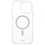 Etui Puro Impact Clear D3O Mag do iPhone 16 Pro Max, przezroczysto-białe
