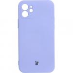 Etui Bizon Case Silicone do iPhone 12, fioletowe