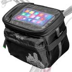 Sakwa rowerowa, torba termiczna na kierownicę Vayox VA0167 4.6L etui, czarna