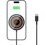 Ładowarka indukcyjna Tech-Protect QI15W A30 Magnetic MagSafe Wireless Charger, czarna