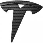 Osłona ochronna Spigen na emblemat/znaczek przedniej maski do Tesla Model 3 Highland 2024-25, karbonowa