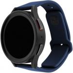 Silikonowy pasek Fixed Silicone Strap z szybkozłączką 20mm do smartwatcha, granatowy