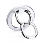 Magnetyczny uchwyt na palec na telefon ESR Halolock MagSafe Phone Ring Stand, srebrne