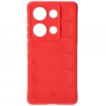 Pancerne etui Bizon Case Tur do Xiaomi Poco M6 Pro 4G / Xiaomi Redmi Note 13 Pro 4G, czerwone