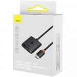 OUTLET: Adapter przejściówka HDMI dwukierunkowy Baseus AirJoy Series HDMI 2w1 4K 60Hz 1m, czarny