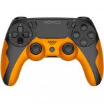 Kontroler bezprzewodowy YAXO Hornet Fury do PS4 PS3, PC, Bluetooth, pomarańczowy