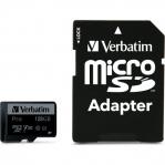 Karta pamięci z adapterem Verbatim Pro microSDXC U3 V30 128GB