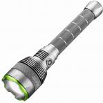 Latarka taktyczna Vayox VA0254 akumulatorowa 10000lm ZOOM, srebrna