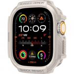Etui Spigen Rugged Armor do Apple Watch Ultra 2/1 49 mm, beżowe