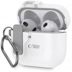 Etui Tech-Protect Slim Hook do Apple AirPods 4, białe
